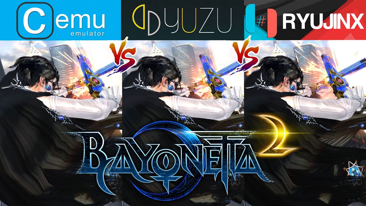 Bayonetta 3 - Yuzu VS Ryujinx Emulator - RTX 2060 + I5 10400F (4K