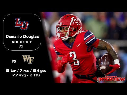 Demario Douglas - Liberty WR #3 vs Wake Forest (2022)