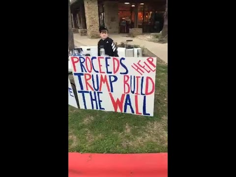 Video: 7-year-old Boy Called 'Little Hitler' For Raising Funds For Trump's Wall