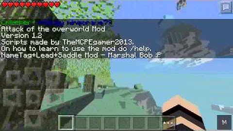 Mcpe 0.8.1 Mis Script Aether/NetherAndEnd Mod!!
