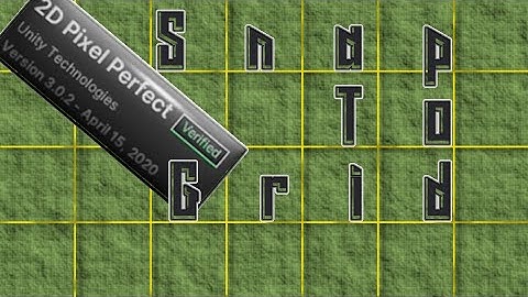 Snap to Grid with Pixel Perfect Camera - Point & Click Unity Tutorial