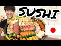 Japanese guy eats Sushi and teaches you How to use Chopsticks correctly