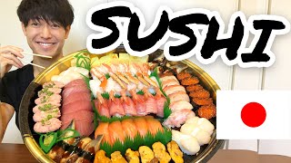 Japanese guy eats Sushi and teaches you How to use Chopsticks correctly