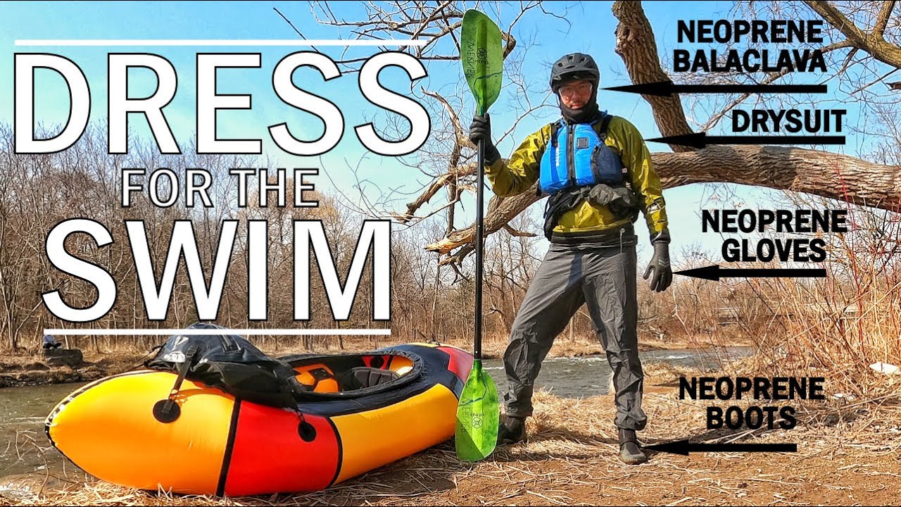 COLD WATER • WINTER Paddling Gear (Canoe, Kayak, SUP) How To Dress