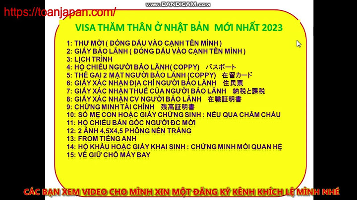 Hướng dẫn thủ tục xin visa thăm thân nhật bản năm 2024