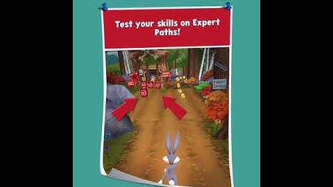 Looney Tunes Dash! - Gameplay Walkthrough - Episode 1: Wabbit Season - Level 2 (iOS, Android)