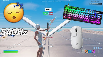 Steelseries Apex Pro TKL ASMR 🏆1v1 BuildFights 😴 Satisfying Keyboard Fortnite 360 FPS 4K