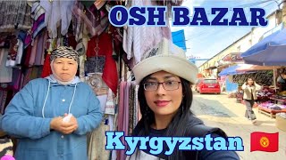 Osh Bazaar Market in Bishkek Kyrgyzstan 🇰🇬
