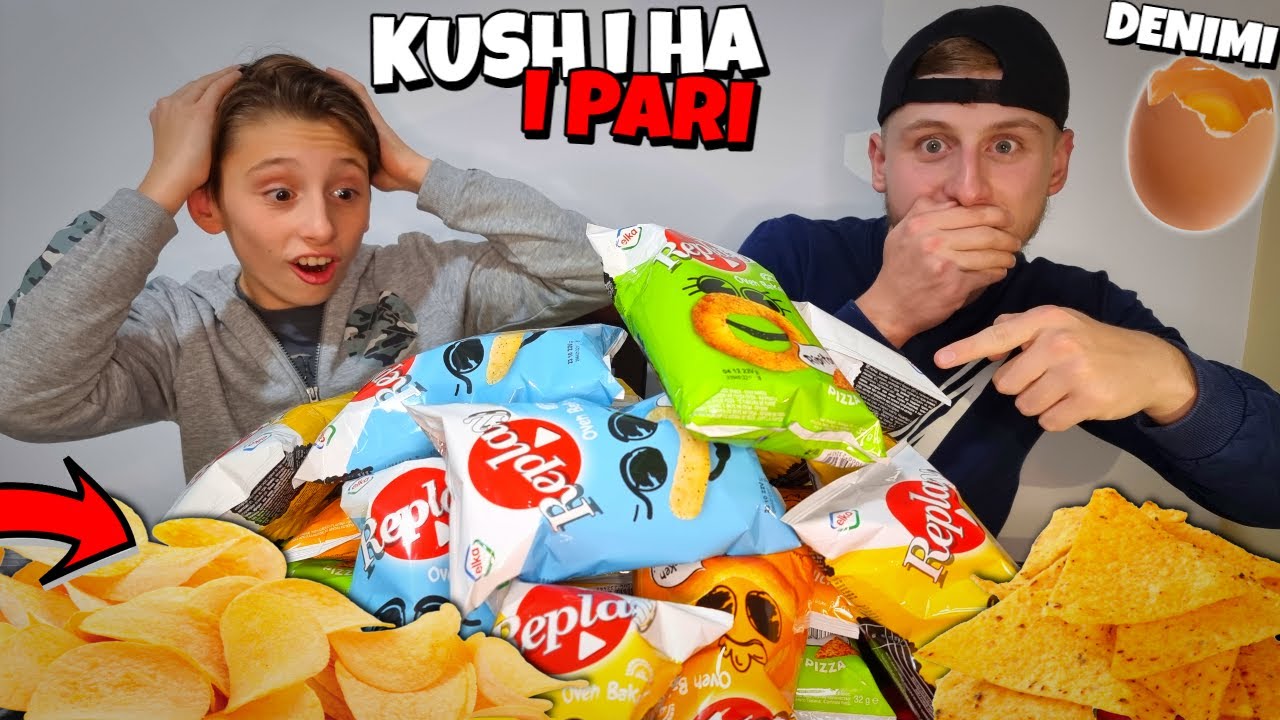 KUSH I HA I PARI PATATINAT !!  (SFIDA SHQIP) + DENIM