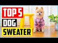 Top 5 Best Winter Dog Sweater in 2022 Review