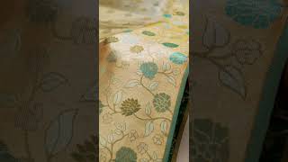 Soft Gold with Blooming Elegance | Kanchi Pattu Saree | SINGHANIAS HYDERABAD screenshot 1