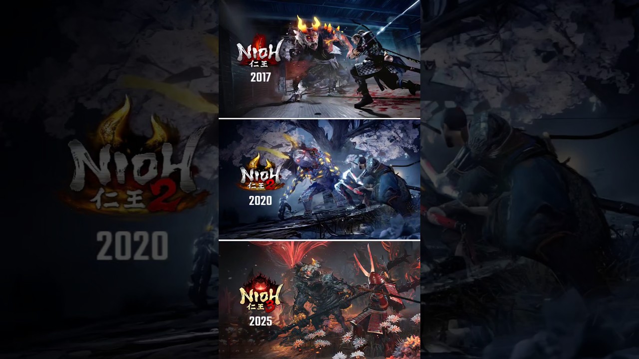 Evolution of Nioh Games 2017-2025 | Nioh 3