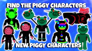 ROBLOX - Find The Piggy Characters - 7 New Piggy Characters