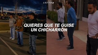 "Quieres que te guise un chicharrón, un pedazo de jamón" || Tiktok || El Colesterol (Letra)