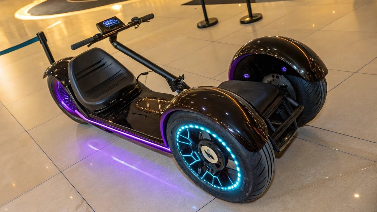 🚨 Этот футуристический одноколесный электромобиль меняет будущее транспорта в Америке 🔥