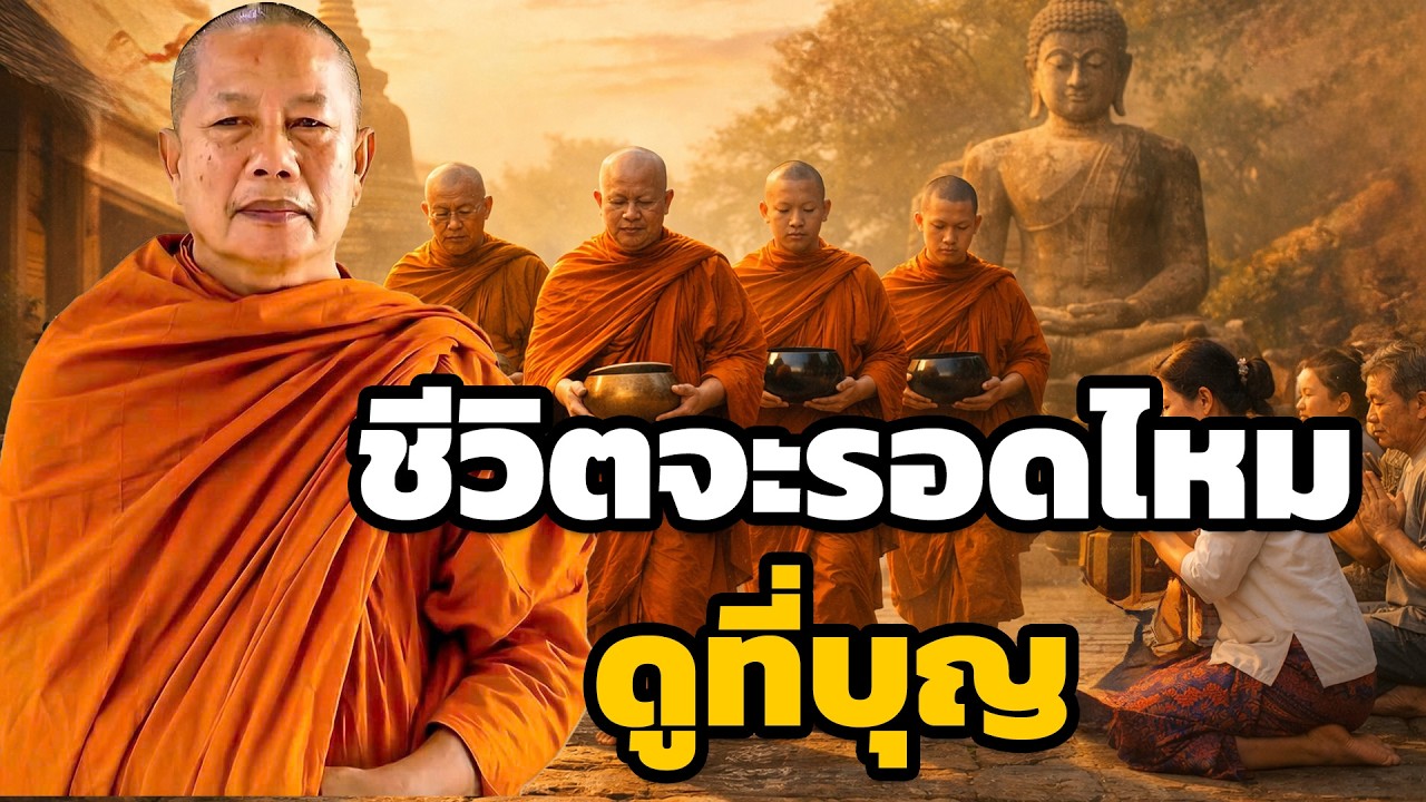 ถึงยามวิกฤต บุญช่วยชีวิต  ธรรมะคลายทุกข์ พระมหาบุญช่วย ปัญญาวชิโร 8