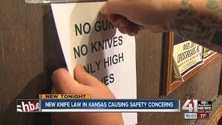 Knives banned in Lawrence bars