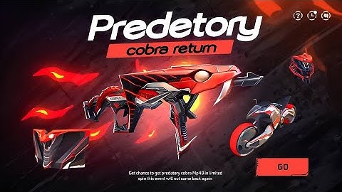 Cobra MP40 return freefire 🤯 || lol Emote Return FreeFire | freefire new event telugu | ff new event