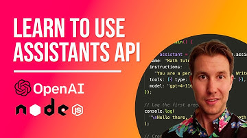 OpenAI Assistants API coding tutorial