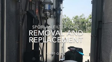 Sporlan Filter Core Removal & Replacement