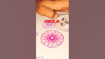 Can You Look Away from This Spirograph? ✨🔁 #art #oddlysatisfying #satisfying