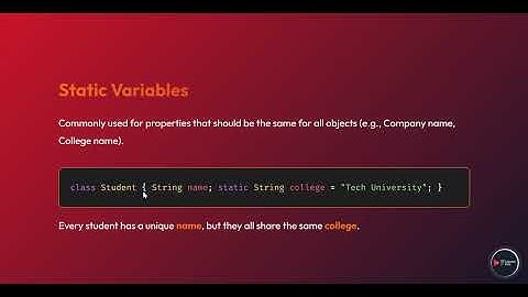 What is Static in Java? Static Variables, Methods & Blocks 💻