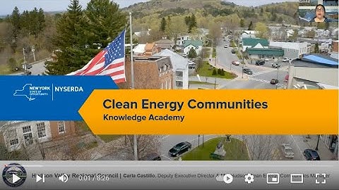NYSERDA Clean Energy Communities Program Brief Overview – Leadership Round