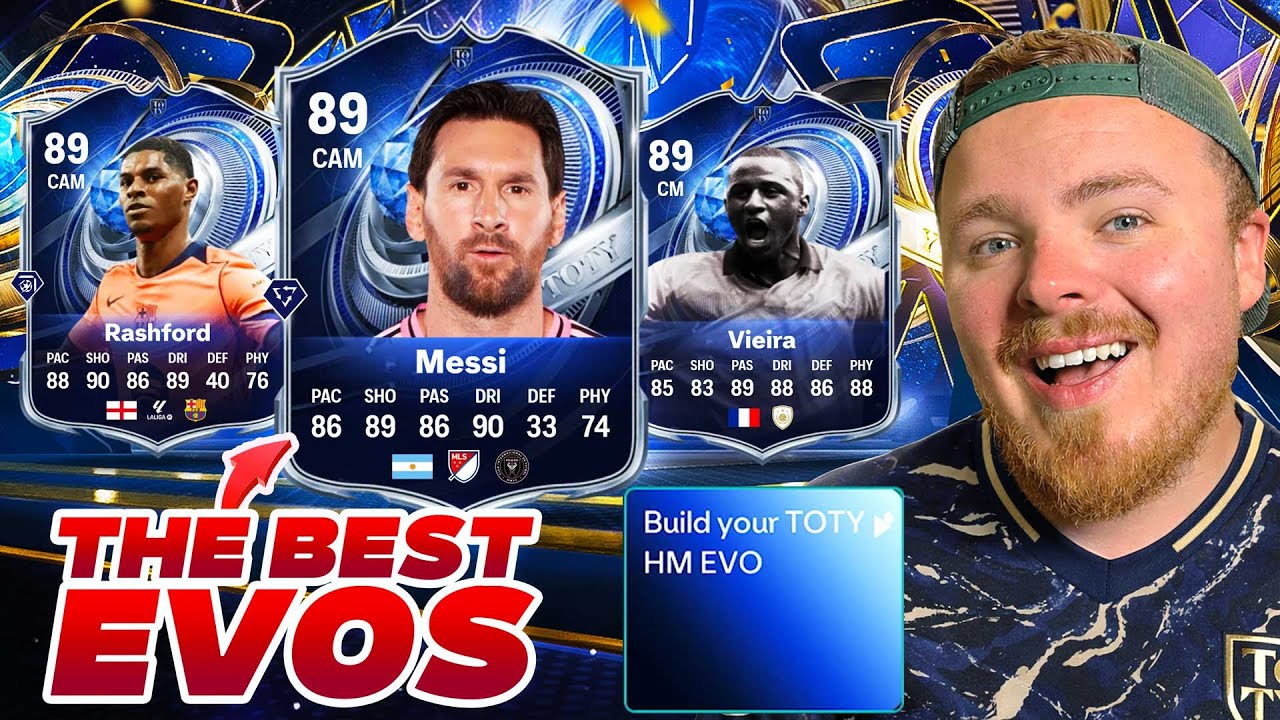How The Build Your TOTY HONOURABLE MENTION Evolution Works!! 💎