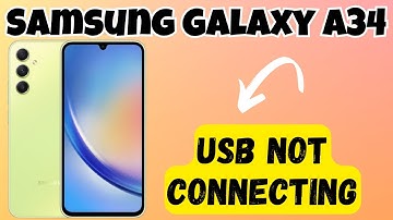 USB Tethering || USB Not Connecting || USB Not Working Problem Solved Samsung Galaxy A34 {SM-A346E}