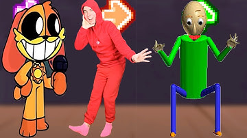 FNF Character Test | Gameplay VS Real Life | Smiling Critters Vs Baldi