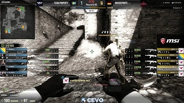 Mousesports vs Team Property Game 1 (CEVO-P CS:GO Season 8) - Helium & Dust