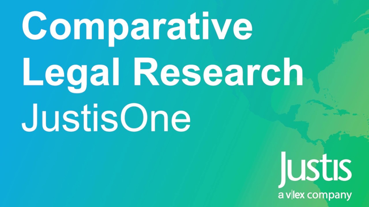 Tools For Comparative Legal Research YouTube