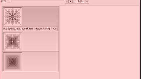 Random Point Construction of 2D Cellular Automata