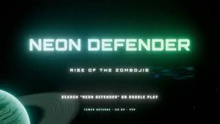 Neon Defender - Tower Defense screenshot 4