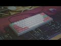 Salvation Keyboard + Durock POM Linears Typing Sounds