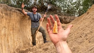 Found Native American Spear While Digging! (Private Site)