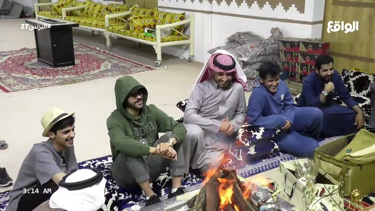 فرحة المتسابقين بعودة أنس الميموني (البزنس27)