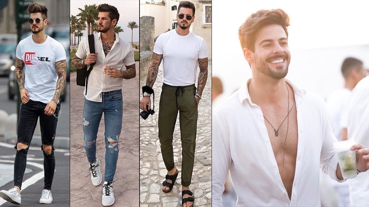Latest Summer Fashion Trends For Men In 2022 Summer Outfit Ideas Men