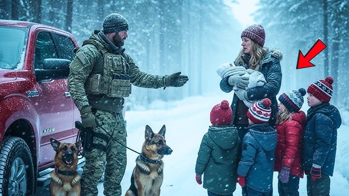 Ex-Navy SEAL Saw Single Mom Stranded with Kids in Blizzard – “Come With Me”  - YouTube