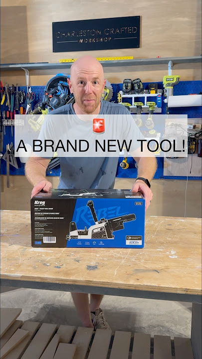 Check out the new battery powered pocket hole jig from @KregToolCompany! This tool is awesome!