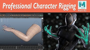 How to Make a Professional Character Rigging in Maya II Part 02 II