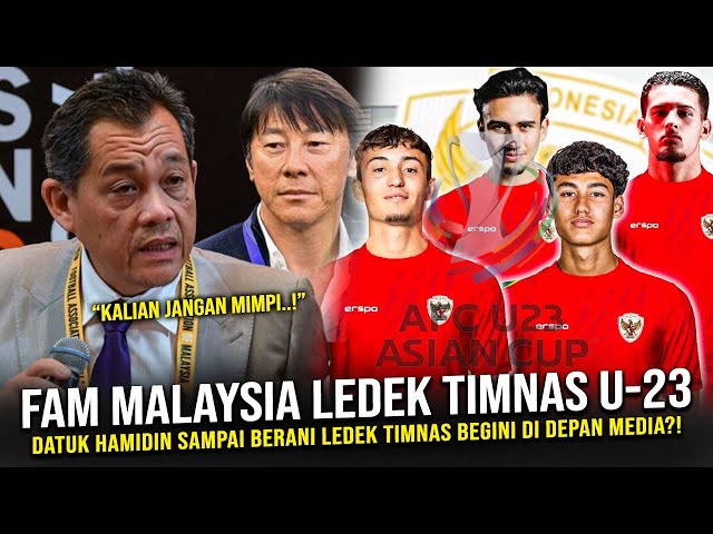 🔴 GEGERKAN DUNIA❗Pernyataan Songong FAM Malaysia Ledek Timnas U-23, Sampai Berani Ngomong Begini?! class=