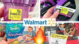 WALMART CLEARANCE!!!🔥50 CENT DINNERWARE, $2 PAMPERS, $5 HOME GYM EQUIPMENT + BETTER HOMES BEDDING