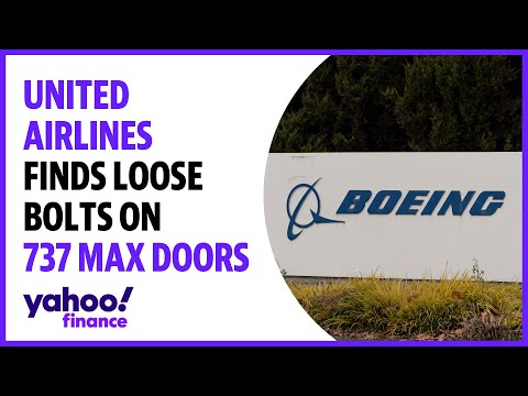 Boeing: United Airlines finds loose bolts on 737 Max doors