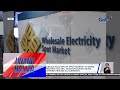Operasyon ng Wholesale Electricity Spot Market o WESM, pansamantalang ipinatigil... | Unang Balita