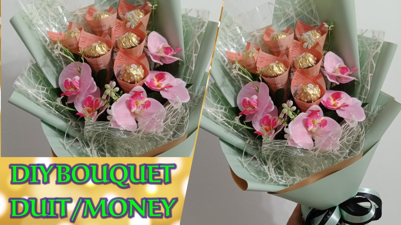 bouquet coklat/gubahan duit