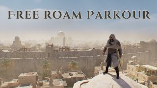 Assassin’s Creed Mirage Free Roam Parkour Run 4K60FPS HDR | PS5 Gameplay