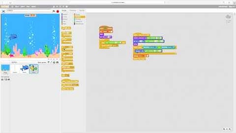 How to make a Shark Eating Game on Scratch