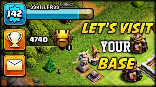 Coc Live || Farming+ Th 11 Strategy || Let's Visit Your Base Road to 3200 Subs