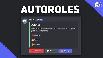 Autoroles con Botones | Discord.js v13 - Discord Bots